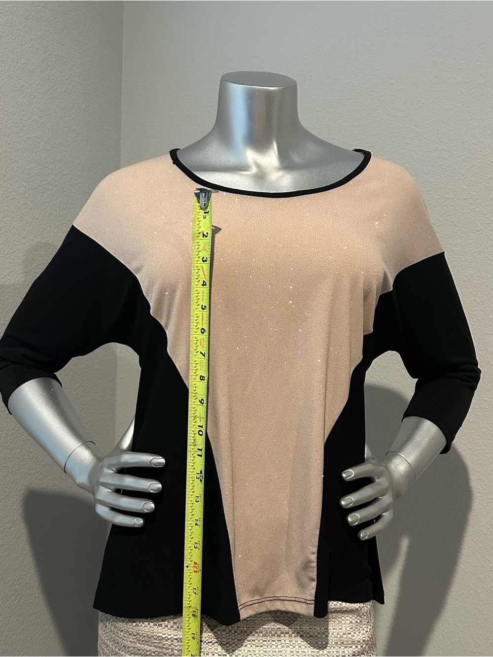 Annalee + Hope Black Knit Top